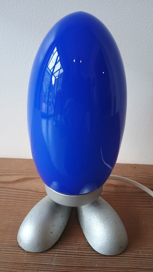 Vintage Ikea Fjorton Lamp (Dino Egg)