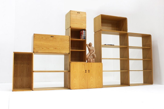 Image 1 of Vintage modulaire wand kast Derk Jan de vries