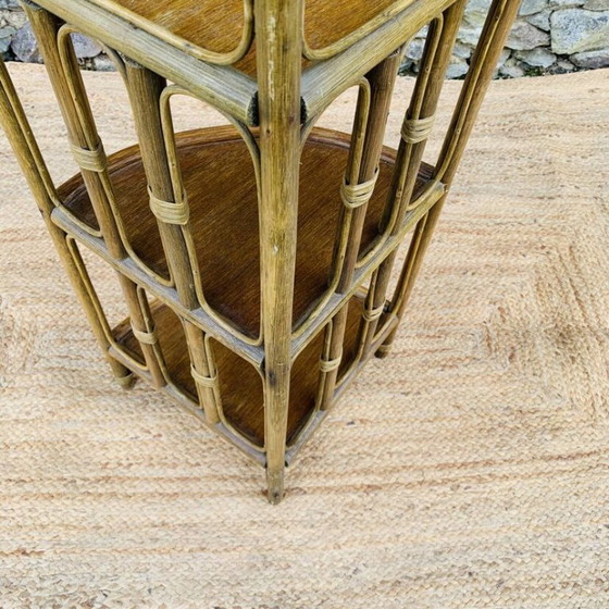 Image 1 of Mensola angolare in rattan