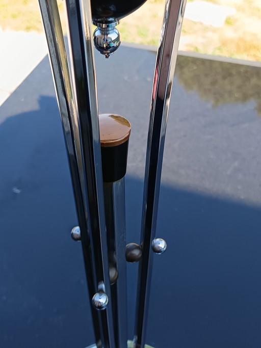 Staande Assenbak - Art Deco - 1930-1940. Demeyere. – cadeaus, Metal, Chrome (photo 2 of 5)