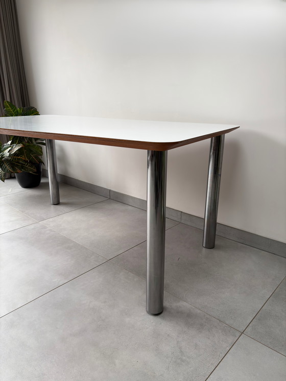 Image 1 of Table de salle à manger vintage Pastoe Jan des Bouvrie