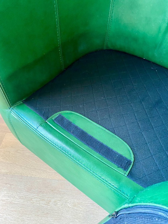 Image 1 of Fauteuil vert vintage