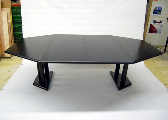 Image 1 of Table de salle à manger à rallonge Thonet. '80