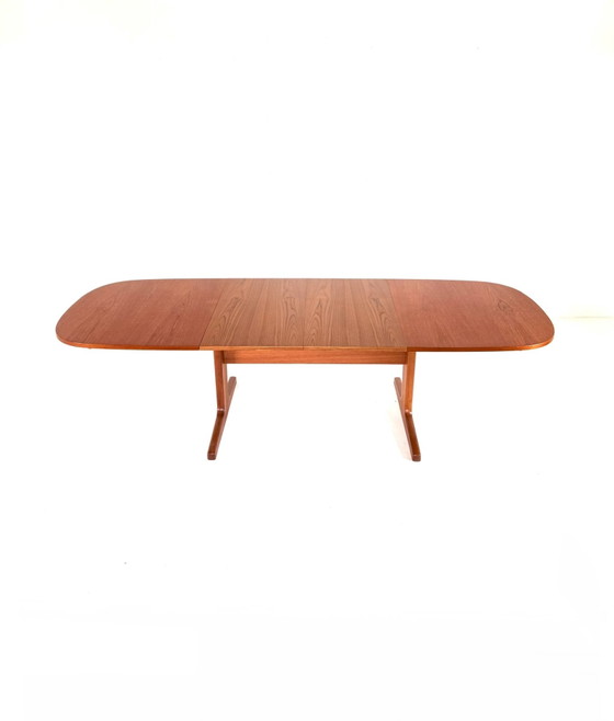 Vintage XL verlengbare Deense teakhouten eettafel ‘60 – Tavoli da pranzo, Wood (photo 8 of 15)