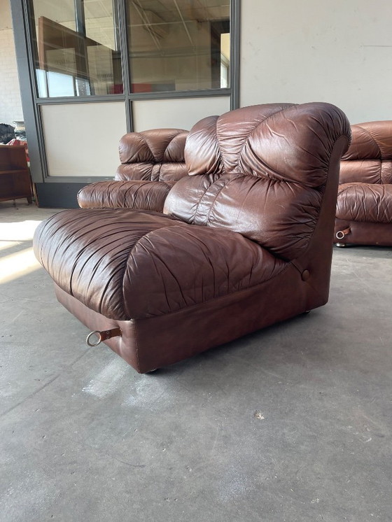 Image 1 of Italiaanse Mid Century Moderne modulaire lounge stoelen-sofa, 1960