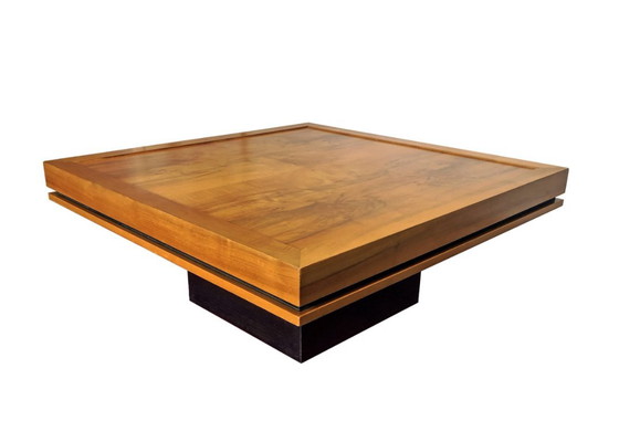 Elm Coffee table, tempered glass top, 60s/70s, Design (photo 3 of 8)