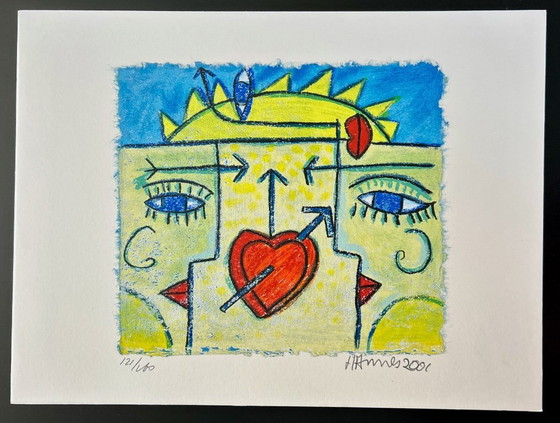 Image 1 of Screen print Hannes Kuiper