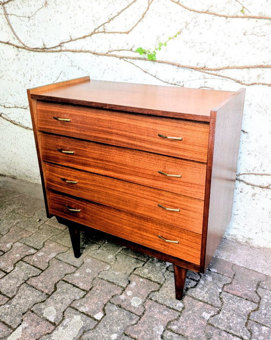 Skandinavische Kommode – Kommoden, Wood, Brass (photo 6 of 7)