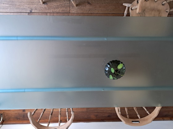 Image 1 of Mesa de comedor de vidrio mate de De Bijenkorf