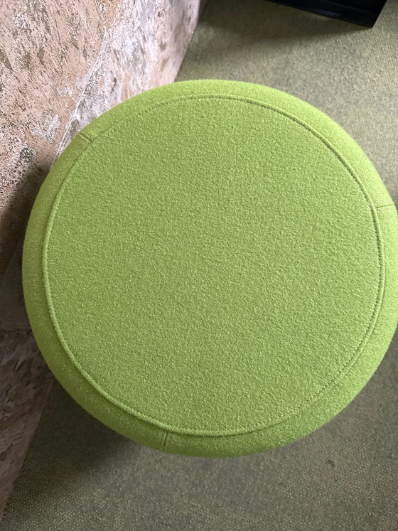 Pouf Cascando, Poggiapiedi e pouf, Metallo, Tessile, Verde (foto 3 di 5)