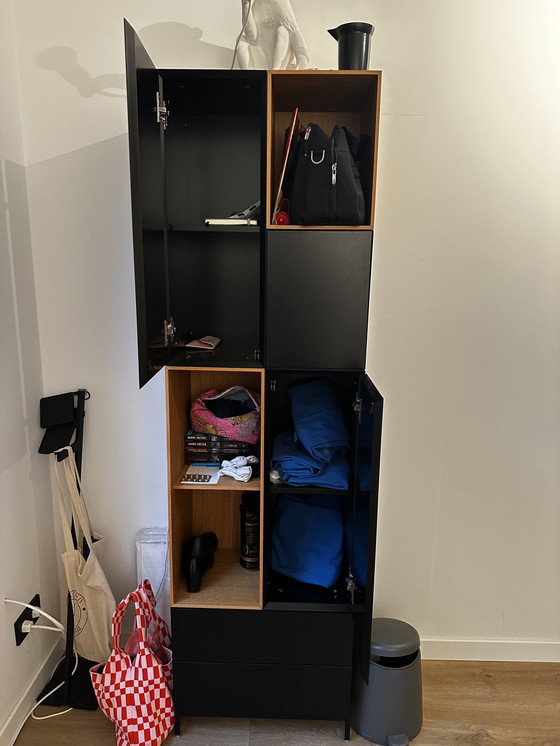 Image 1 of Pastoe Vision kast zwart/eiken