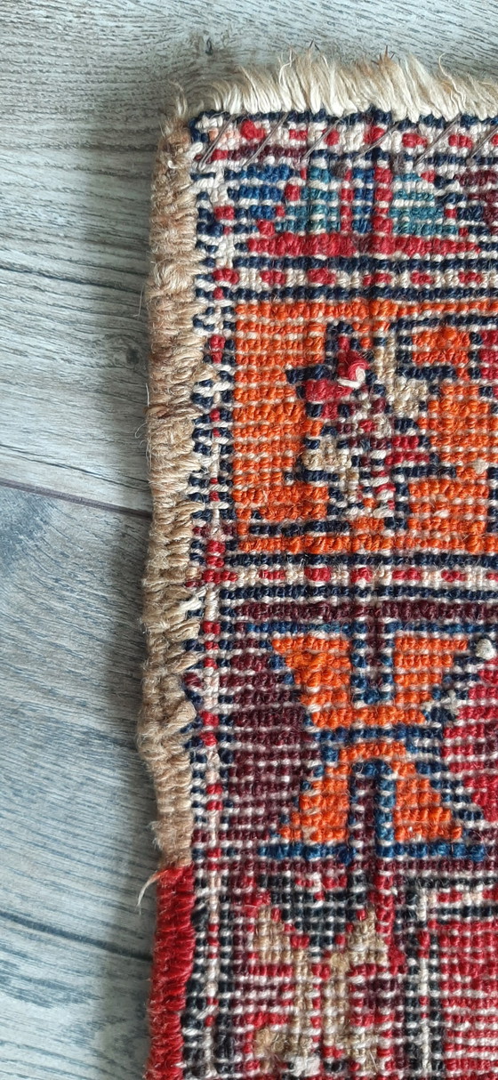 Handgeknüpfter Stammes-Mini-Teppich – Teppiche & Läufer, Wool (photo 5 of 9)