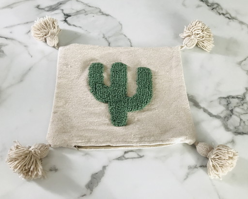 Cactus cushion cover Morocco