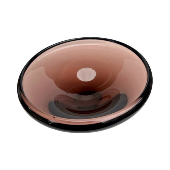 Image 1 of Posacenere, ciotola decorativa disegnata da M. Klinger, vetro Železný Brod, Cecoslovacchia anni '60.