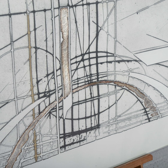 Obra de arte en la técnica de Walter Valentini – Pinturas y dibujos, Metal (photo 6 of 12)