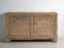 Credenza bassa lunga antica in olmo con due ante – Cina, circa 1950 – Credenze con vetrina (photo 24 of 40)