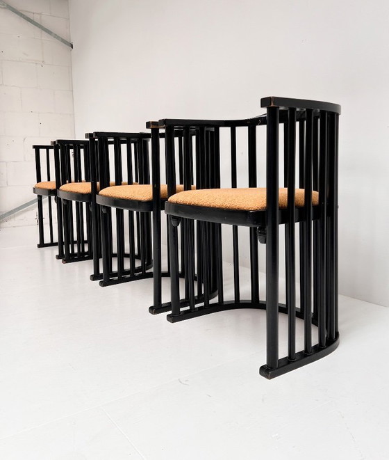 Image 1 of Conjunto de 4 sillas modelo 728 de Josef Hoffmann, 1906