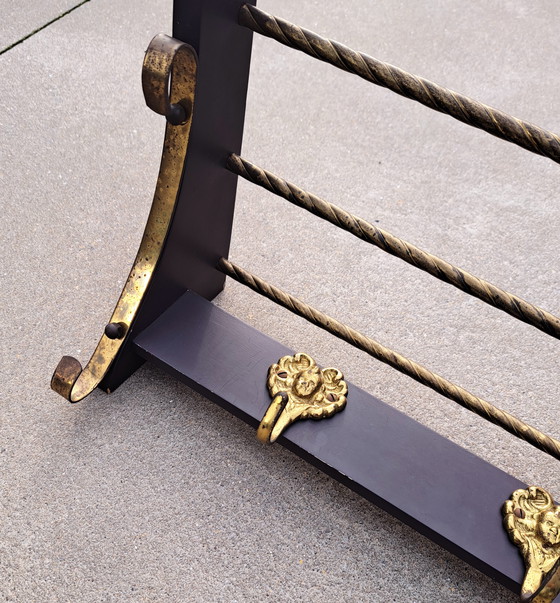 Image 1 of Perchero clásico francés con espacio de almacenamiento