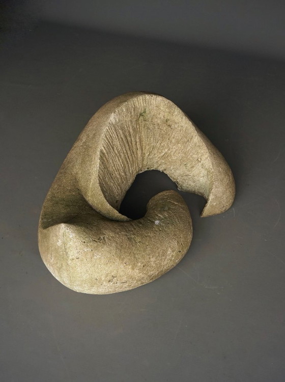 Large Cast Concrete Abstract Garden Sculpture. 1970s – Other (photo 7 of 14)