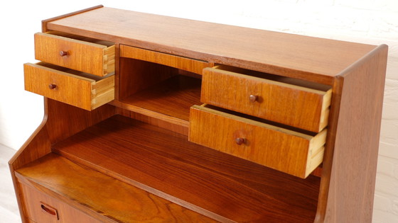 Image 1 of Secretaire Vintage | Teck | Danois | Avec Miroir