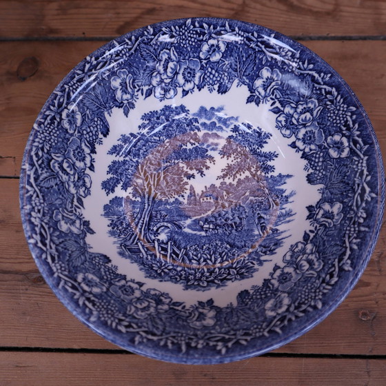 6 bols vintage EIT England - style Staffordshire / Wedgwood – Vaisselle, Porcelain (photo 4 of 9)