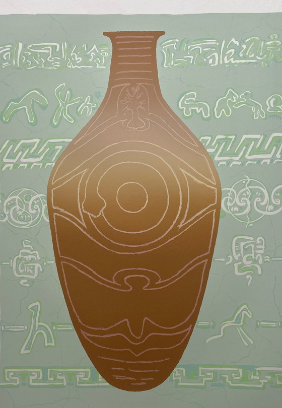 Image 1 of Silkscreen Frits Droog - Amphora