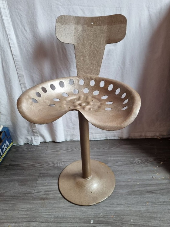 Image 1 of sedia di design con seduta a trattore