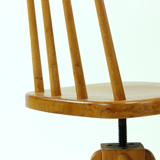 Image 1 of Set van 4 draaibare pianokrukken, Tsjechoslowakije, jaren 60
