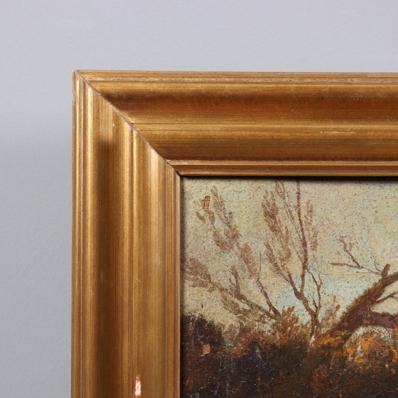 Image 1 of Landscape Painting with Holy Hermit