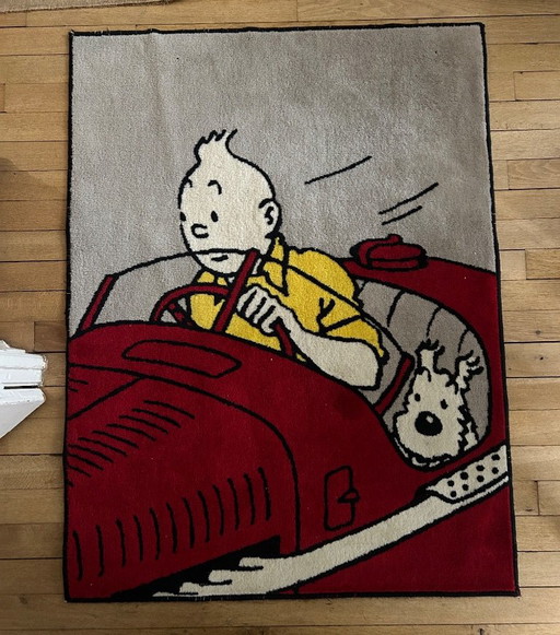 Tapis Tintin édité par Axis , 1994 – vloerkleden en tapijten, Wool