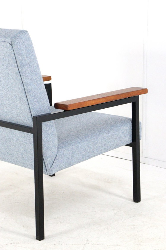 Image 1 of Gijs van der Sluis armchair no. 30 vintage newly upholstered