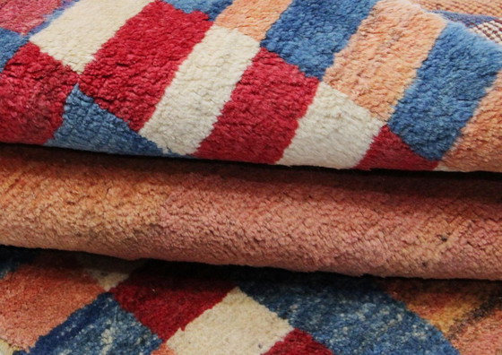 Image 1 of Original Persian carpet Gabbeh Ghashghai oriental carpet 154 cm x 107 cm old natural