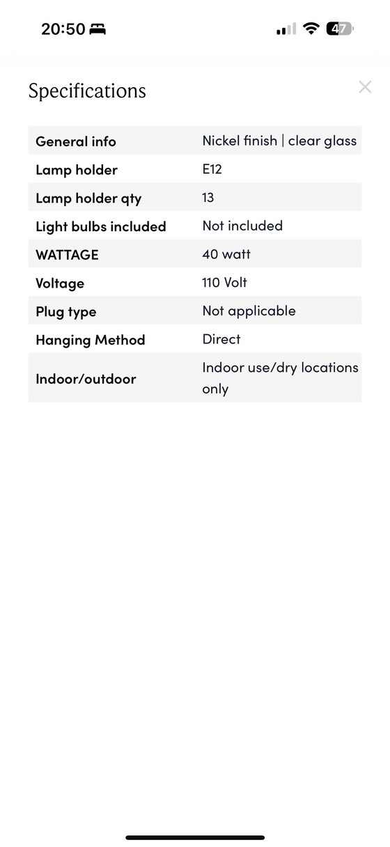 Image 1 of Eichholtz plafondlamp Soleil