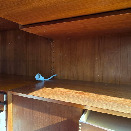 Poul Cadovius Cado Wall System, Teak Veneer, Vintage Danish Design, Wall cabinet, Wood, Brown (photo 26 of 33)