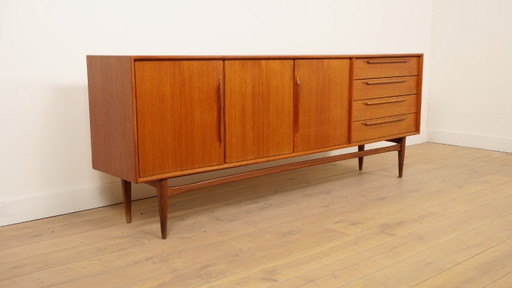 Buffet vintage | Heinrich Riestenpatt | Teck | 225 cm – dressoirs, Wood (photo 2 of 15)