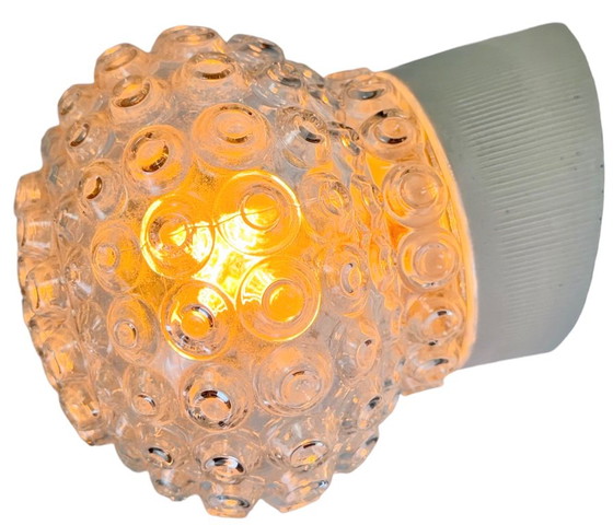 Vintage witte porseleinen wandlamp, jaren 70 – Wandlampen, Ceramic, Glass (photo 2 of 11)