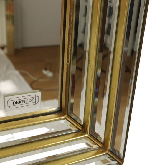 Image 1 of Zeldzame Design Spiegel met Console Zilver Goud Deknudt