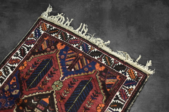 Image 1 of Tappeto Hamadan mediorientale vintage tessuto a mano, anni '60