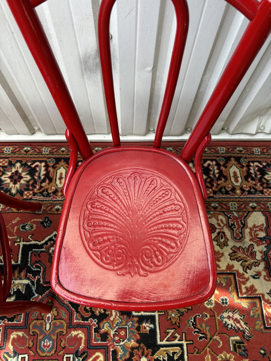 Image 1 of Vintage Thonet stoelen Mundus