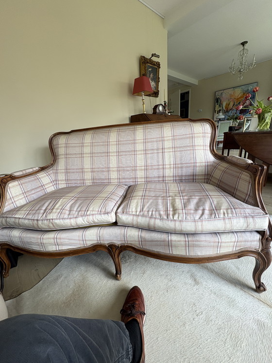 Image 1 of Canapé classique Louis XV 2 places