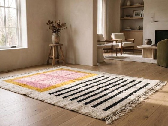 Two Large Traditional Handmade Berber Rugs, Custom Made, 2(3x4) M – Aime Té, Rugs & carpets, Wool (photo 9 of 10)