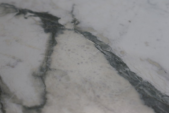 Image 1 of Angelo Mangiarotti ‘M1’ Dining Table in Solid Carrara Marble