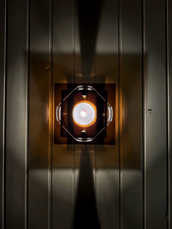 Image 1 of Mid-Century Herda Space Age Wall Lamp | 1970s Dutch Design