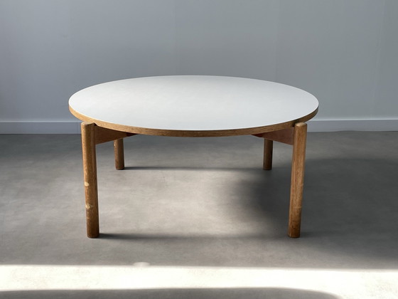 Vintage Round Coffee Table – Wood (photo 12 of 13)