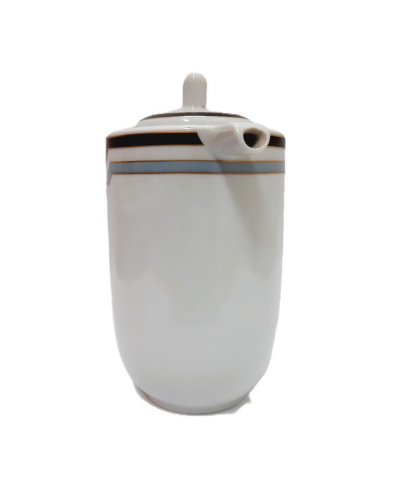 Image 1 of Pichet vintage en porcelaine avec couvercle « Le Perle »