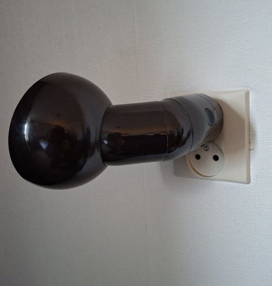 Vintage Deense bruine stekkerlamp Van Bendt Hansen – DL-Lampen, Spotjes, Kunststof, Metaal (photo 10 of 18)