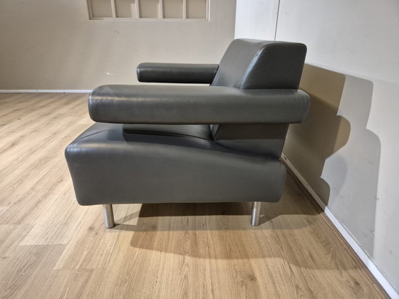 Image 1 of Havee Cloak - Loveseat - Anthrazit - Leder - Design - ZGAN
