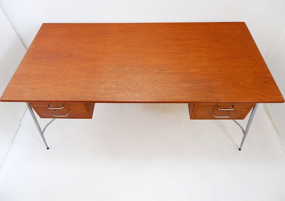 Image 1 of Bureau Modèle 202 en Teck par Børge Mogensen, 1950s