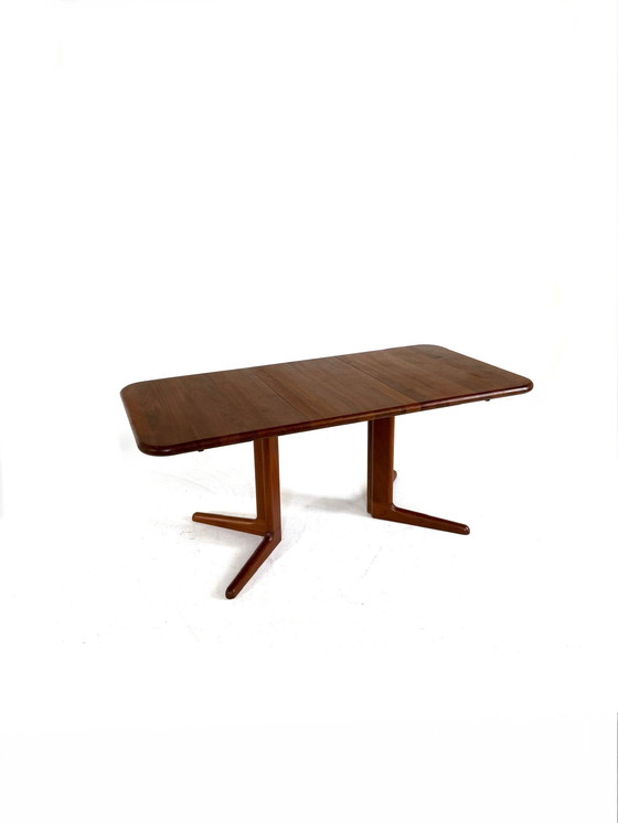 Image 1 of Table de salle à manger danoise extensible vintage, Korup Stolefabrik '60