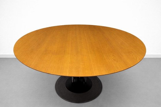 Image 1 of Leolux Trias Tafel 120 cm Kersenhout